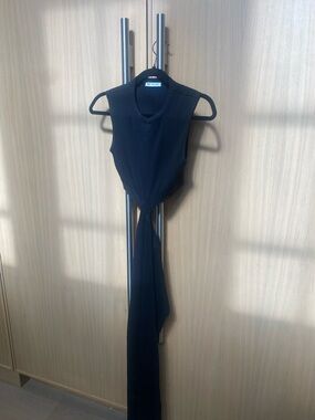 Zara COLLECTION CUT OUT DRESS Size US Size Small Black